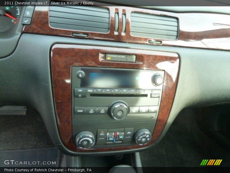 Silver Ice Metallic / Ebony 2011 Chevrolet Impala LT