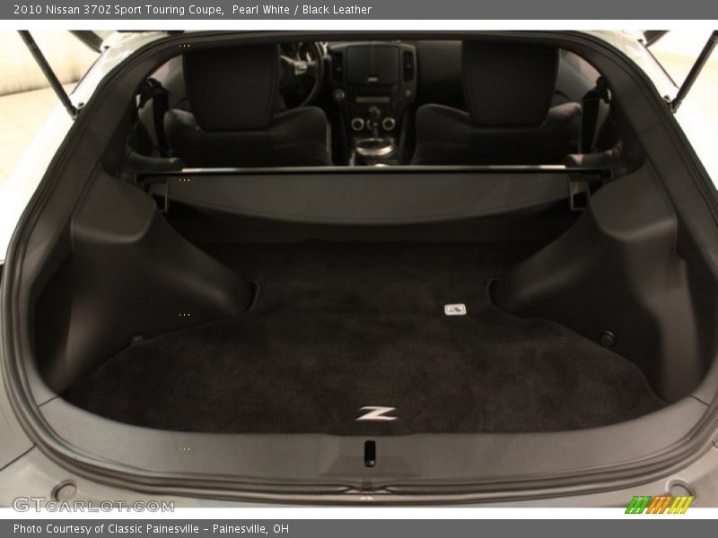 Pearl White / Black Leather 2010 Nissan 370Z Sport Touring Coupe