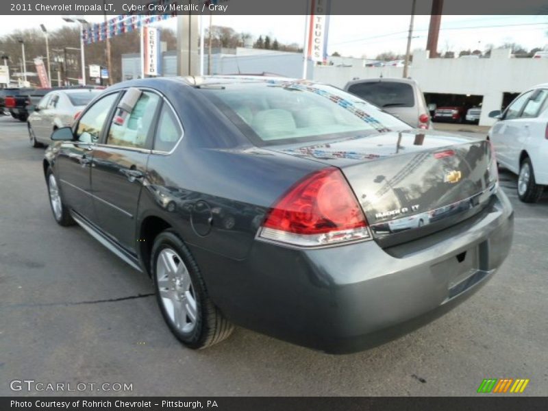 Cyber Gray Metallic / Gray 2011 Chevrolet Impala LT