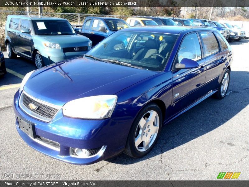 Laser Blue Metallic / Ebony Black 2006 Chevrolet Malibu Maxx SS Wagon