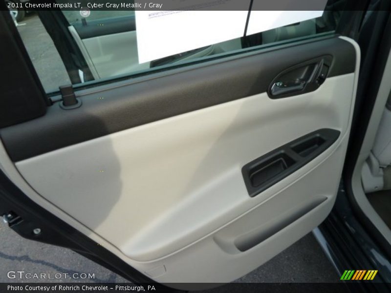 Cyber Gray Metallic / Gray 2011 Chevrolet Impala LT