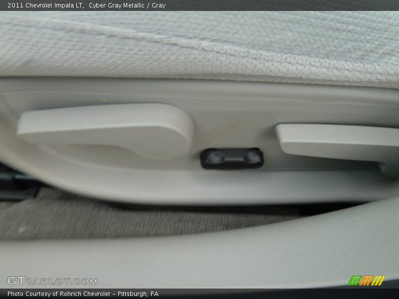 Cyber Gray Metallic / Gray 2011 Chevrolet Impala LT