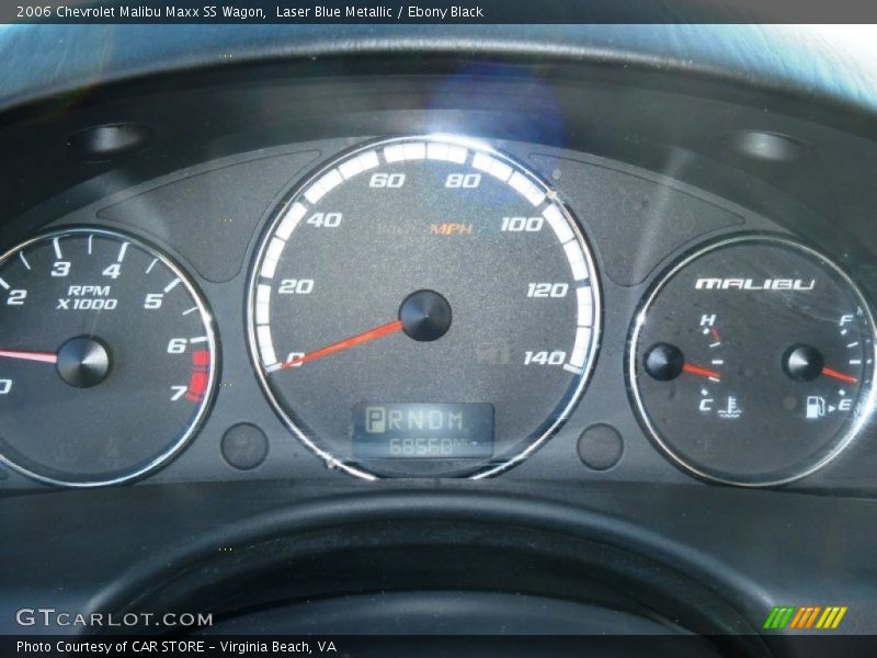 Laser Blue Metallic / Ebony Black 2006 Chevrolet Malibu Maxx SS Wagon