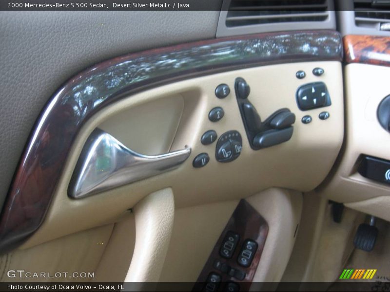 Desert Silver Metallic / Java 2000 Mercedes-Benz S 500 Sedan