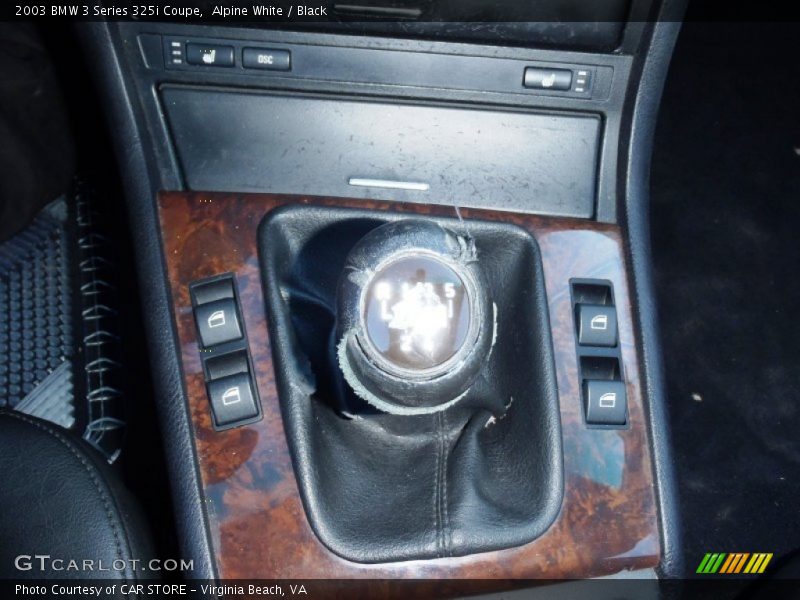 Alpine White / Black 2003 BMW 3 Series 325i Coupe