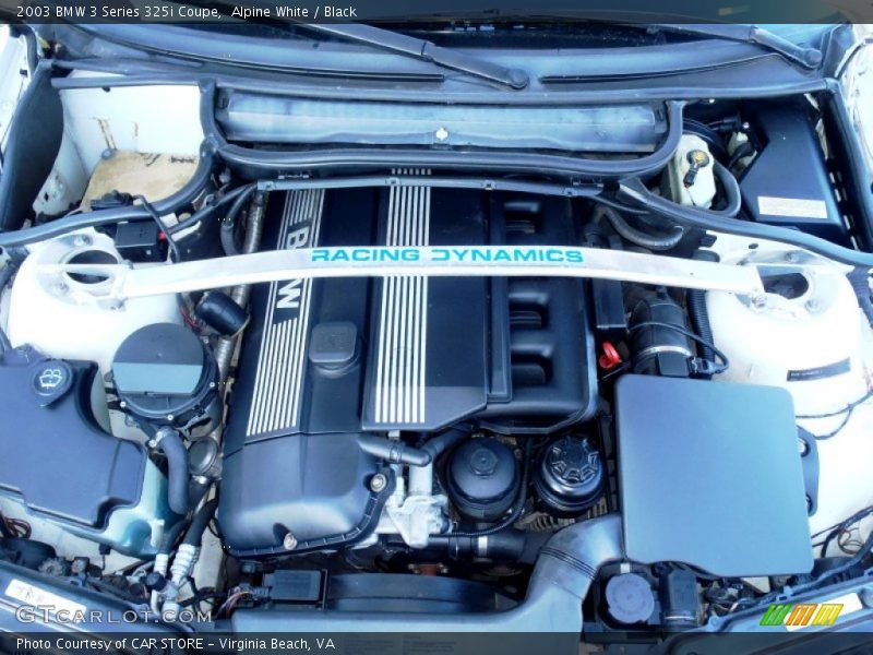 Alpine White / Black 2003 BMW 3 Series 325i Coupe