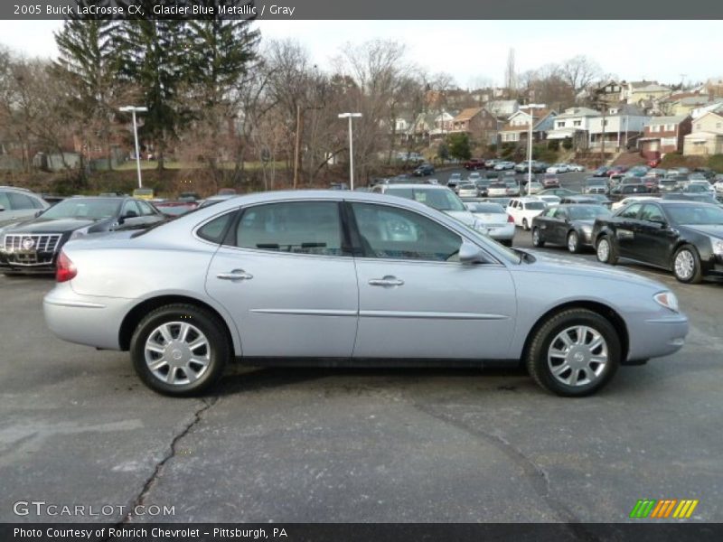 Glacier Blue Metallic / Gray 2005 Buick LaCrosse CX