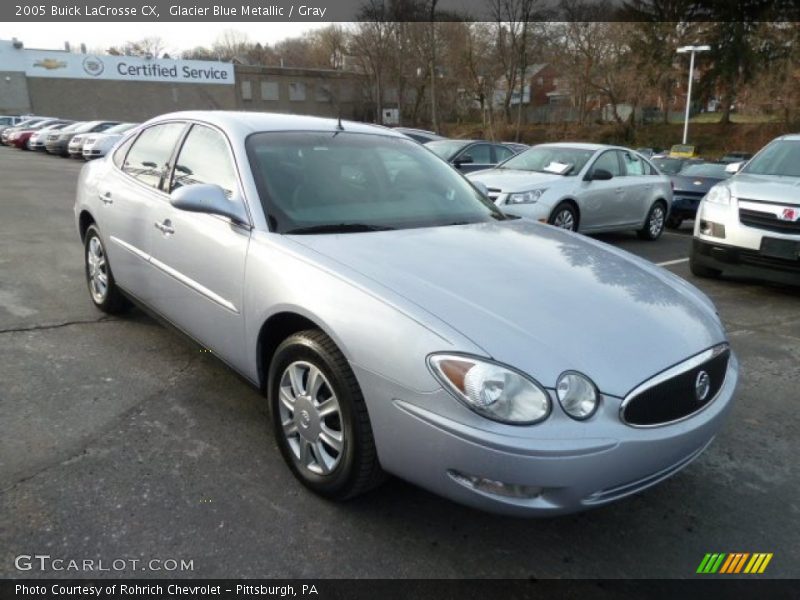 Glacier Blue Metallic / Gray 2005 Buick LaCrosse CX