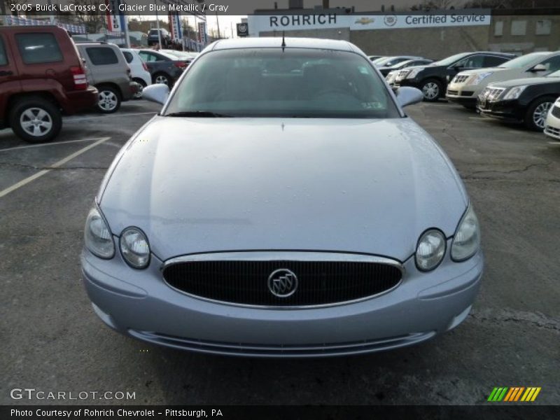 Glacier Blue Metallic / Gray 2005 Buick LaCrosse CX