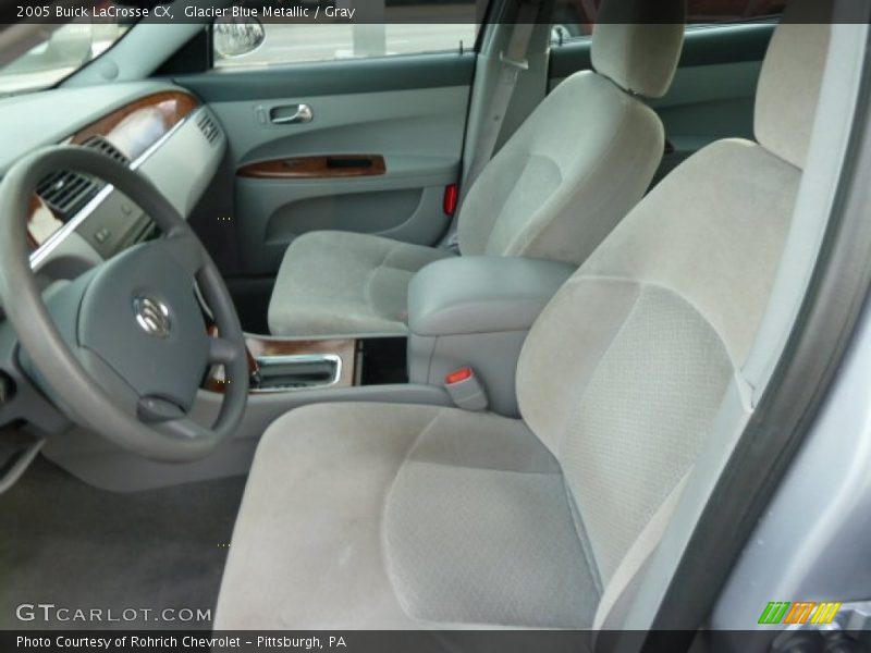 Glacier Blue Metallic / Gray 2005 Buick LaCrosse CX