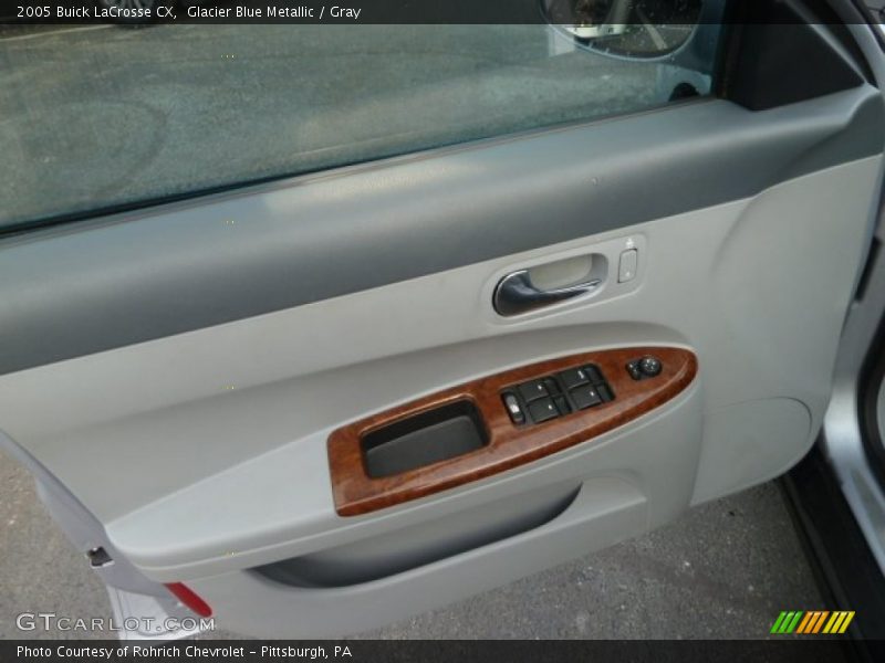 Glacier Blue Metallic / Gray 2005 Buick LaCrosse CX
