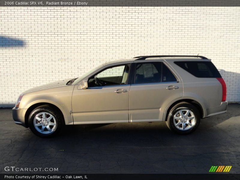 Radiant Bronze / Ebony 2006 Cadillac SRX V6