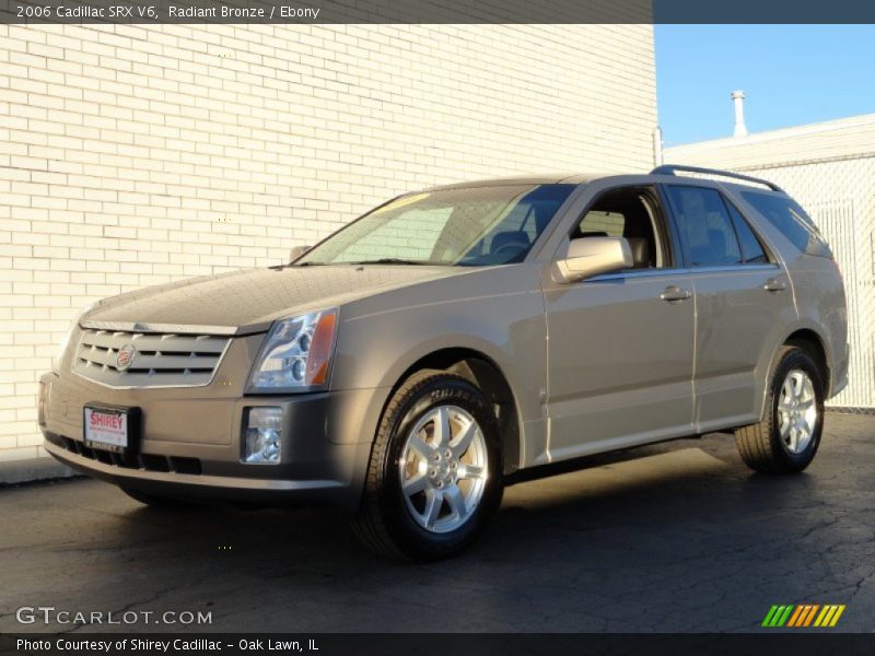 Radiant Bronze / Ebony 2006 Cadillac SRX V6