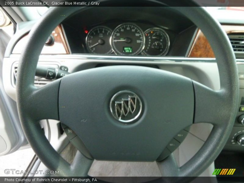 Glacier Blue Metallic / Gray 2005 Buick LaCrosse CX