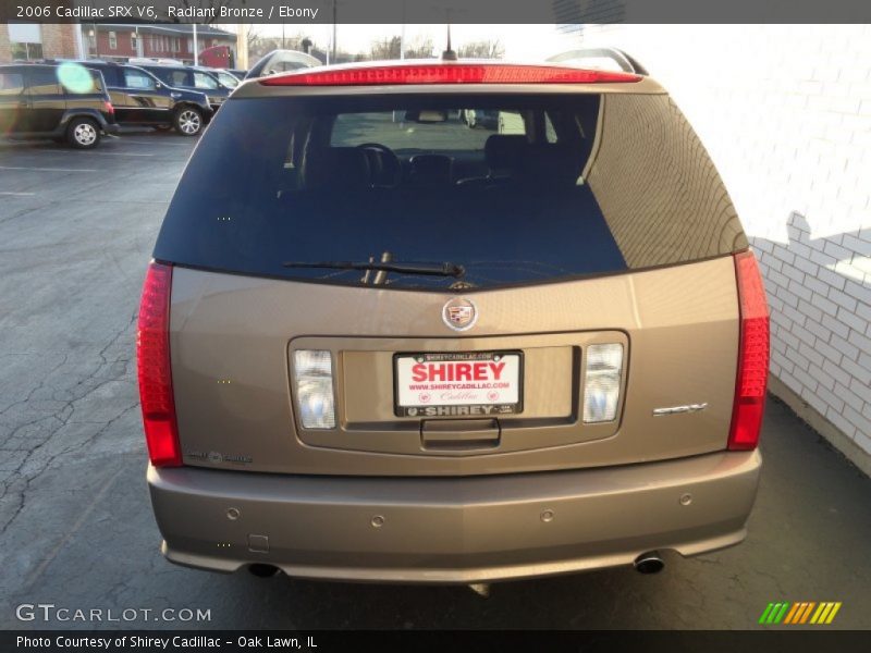 Radiant Bronze / Ebony 2006 Cadillac SRX V6