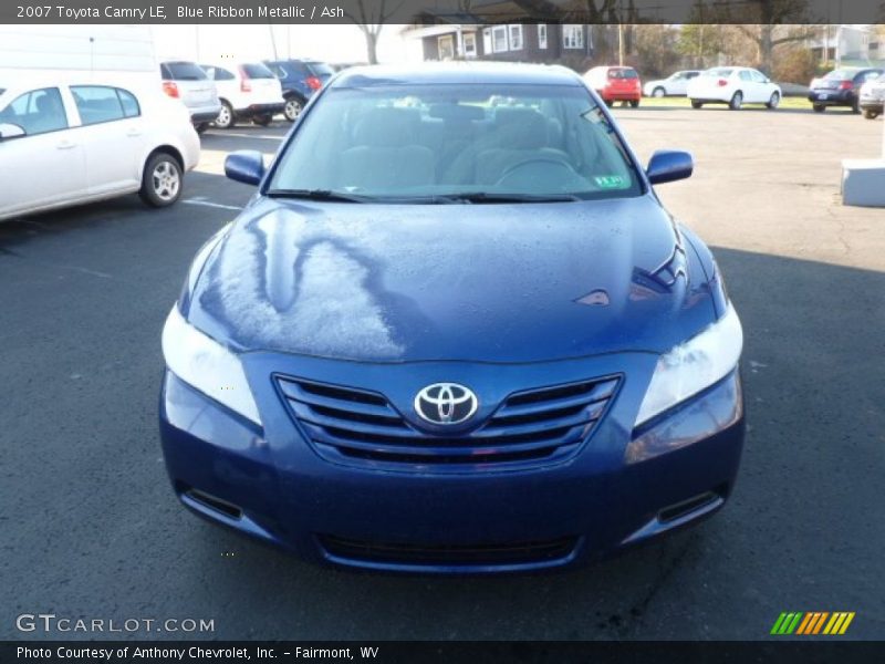 Blue Ribbon Metallic / Ash 2007 Toyota Camry LE