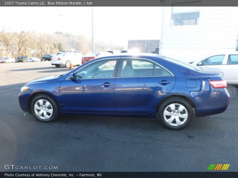 Blue Ribbon Metallic / Ash 2007 Toyota Camry LE