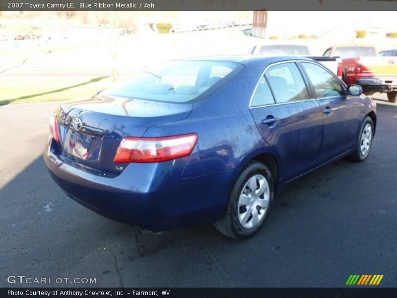 Blue Ribbon Metallic / Ash 2007 Toyota Camry LE