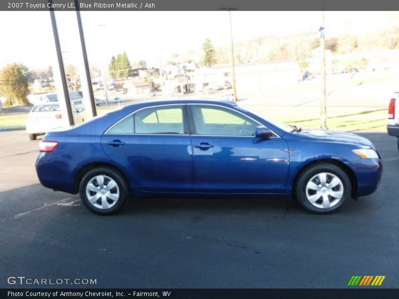 Blue Ribbon Metallic / Ash 2007 Toyota Camry LE