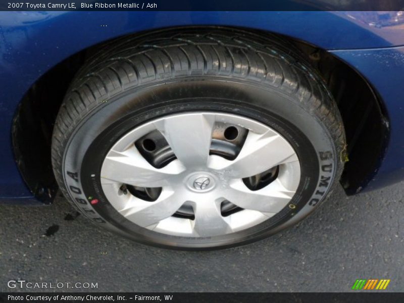 Blue Ribbon Metallic / Ash 2007 Toyota Camry LE