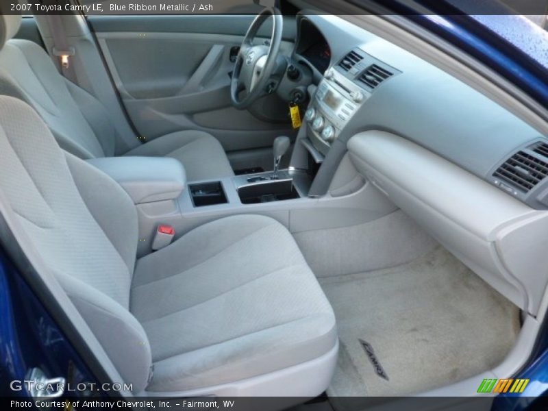 Blue Ribbon Metallic / Ash 2007 Toyota Camry LE