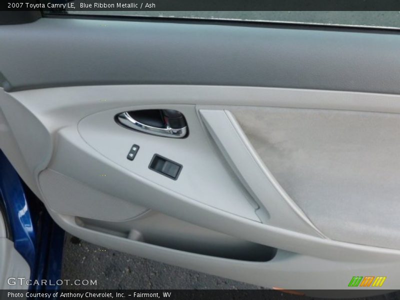 Blue Ribbon Metallic / Ash 2007 Toyota Camry LE