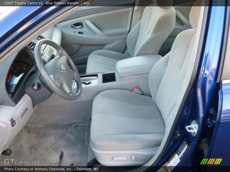 Blue Ribbon Metallic / Ash 2007 Toyota Camry LE