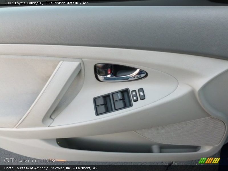 Blue Ribbon Metallic / Ash 2007 Toyota Camry LE