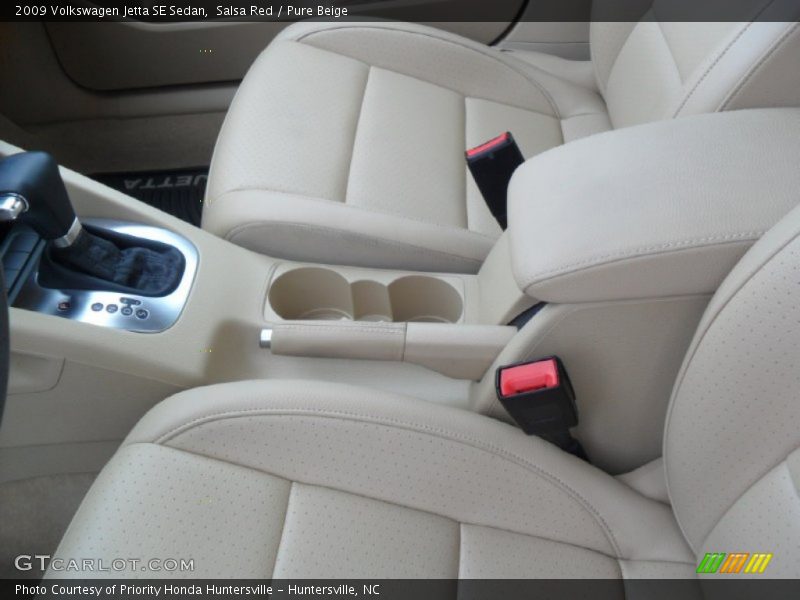 Salsa Red / Pure Beige 2009 Volkswagen Jetta SE Sedan
