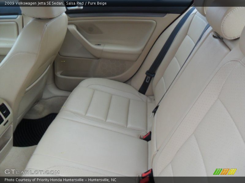 Salsa Red / Pure Beige 2009 Volkswagen Jetta SE Sedan