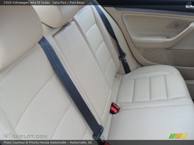 Salsa Red / Pure Beige 2009 Volkswagen Jetta SE Sedan