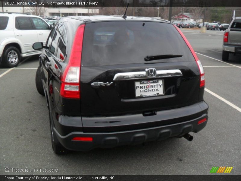 Nighthawk Black Pearl / Ivory 2007 Honda CR-V EX