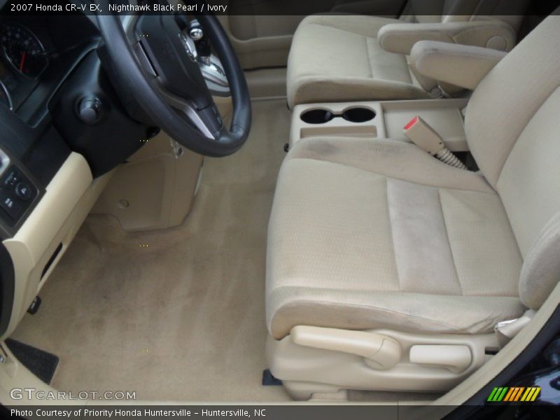 Nighthawk Black Pearl / Ivory 2007 Honda CR-V EX