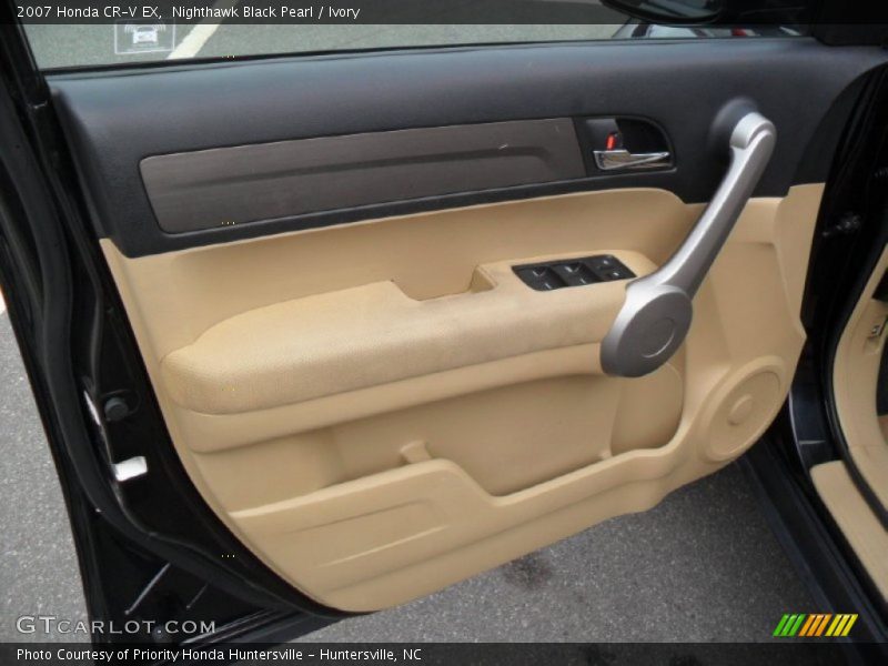 Nighthawk Black Pearl / Ivory 2007 Honda CR-V EX