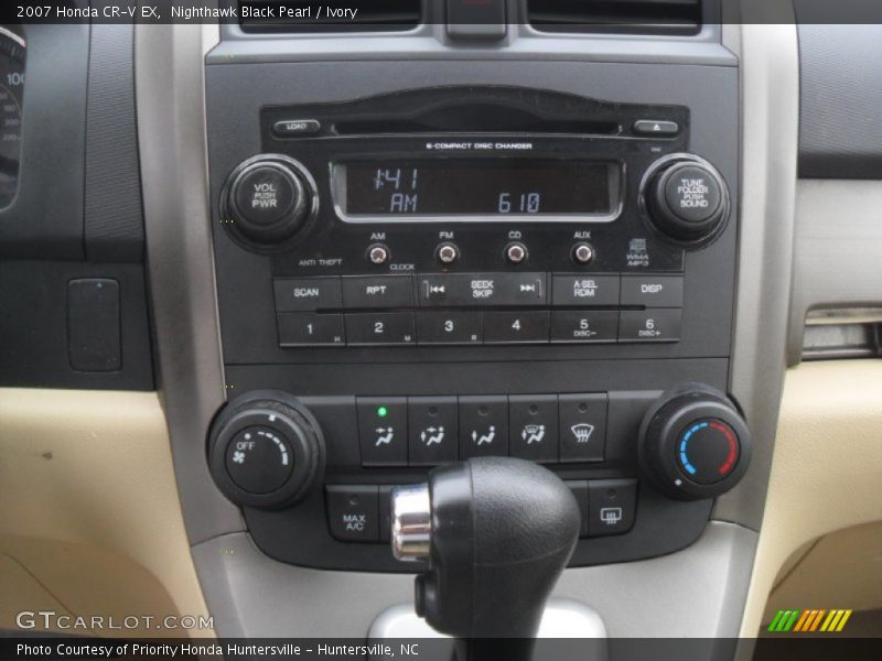 Nighthawk Black Pearl / Ivory 2007 Honda CR-V EX