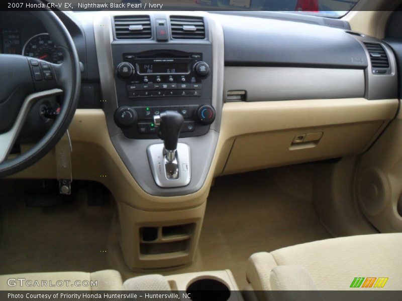 Nighthawk Black Pearl / Ivory 2007 Honda CR-V EX