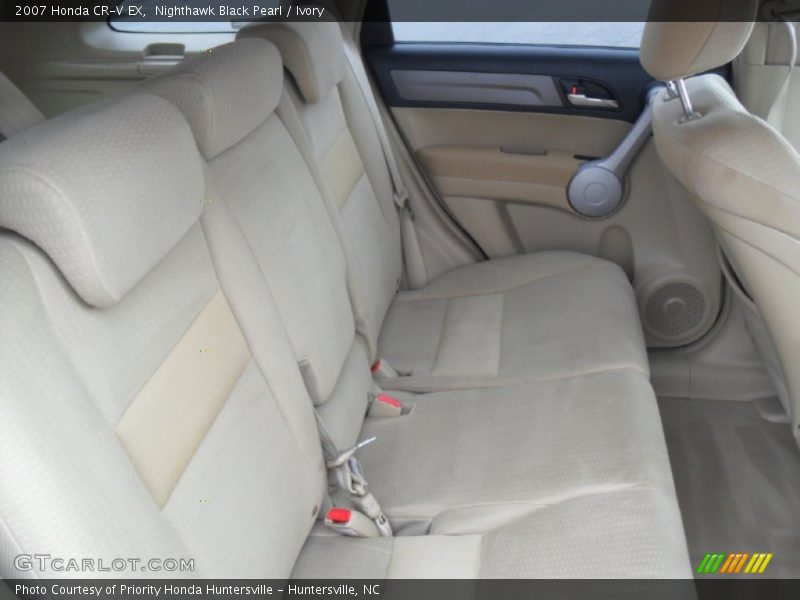 Nighthawk Black Pearl / Ivory 2007 Honda CR-V EX