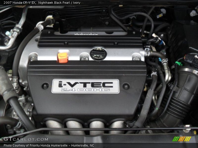 Nighthawk Black Pearl / Ivory 2007 Honda CR-V EX