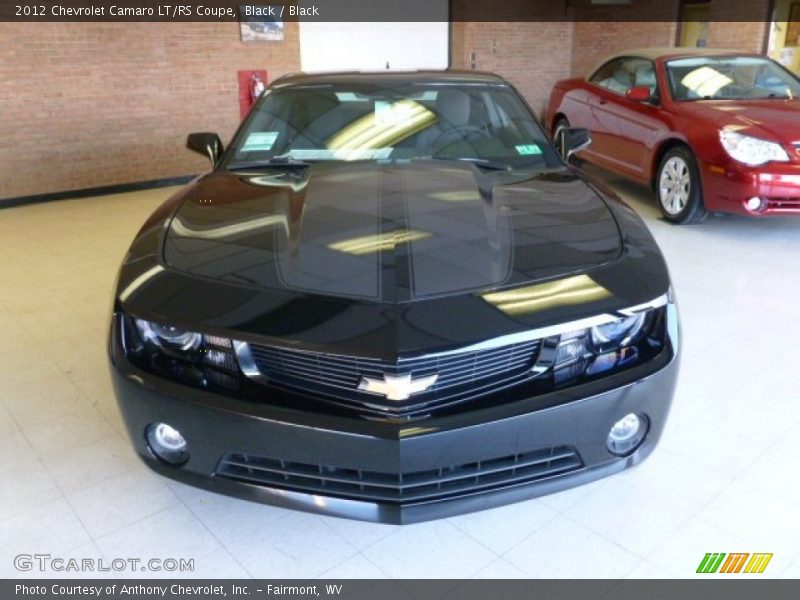 Black / Black 2012 Chevrolet Camaro LT/RS Coupe