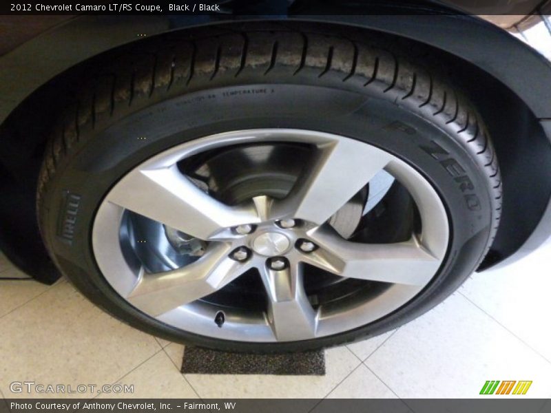 Black / Black 2012 Chevrolet Camaro LT/RS Coupe