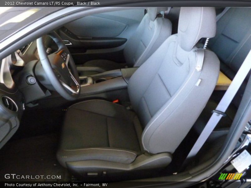 Black / Black 2012 Chevrolet Camaro LT/RS Coupe