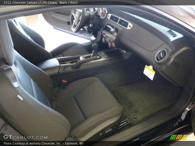 Black / Black 2012 Chevrolet Camaro LT/RS Coupe