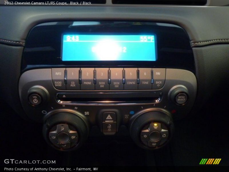 Black / Black 2012 Chevrolet Camaro LT/RS Coupe