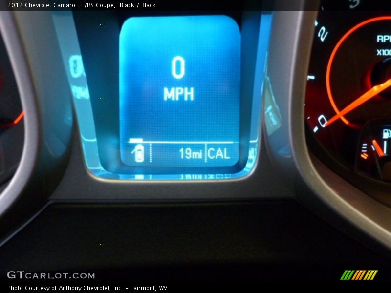 Black / Black 2012 Chevrolet Camaro LT/RS Coupe