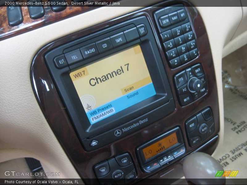 Desert Silver Metallic / Java 2000 Mercedes-Benz S 500 Sedan