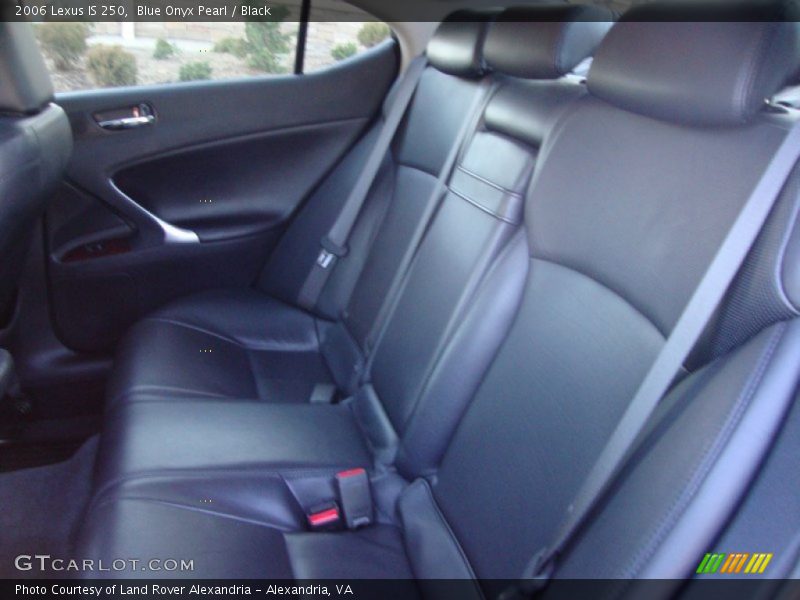 Blue Onyx Pearl / Black 2006 Lexus IS 250