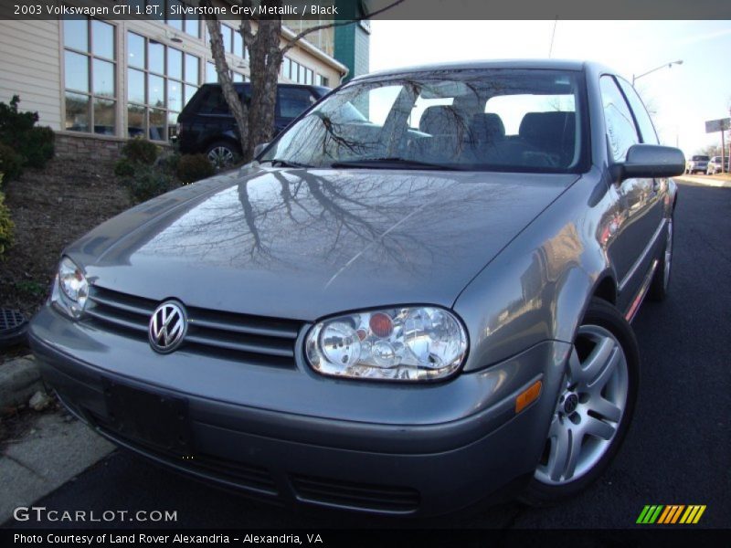 Silverstone Grey Metallic / Black 2003 Volkswagen GTI 1.8T