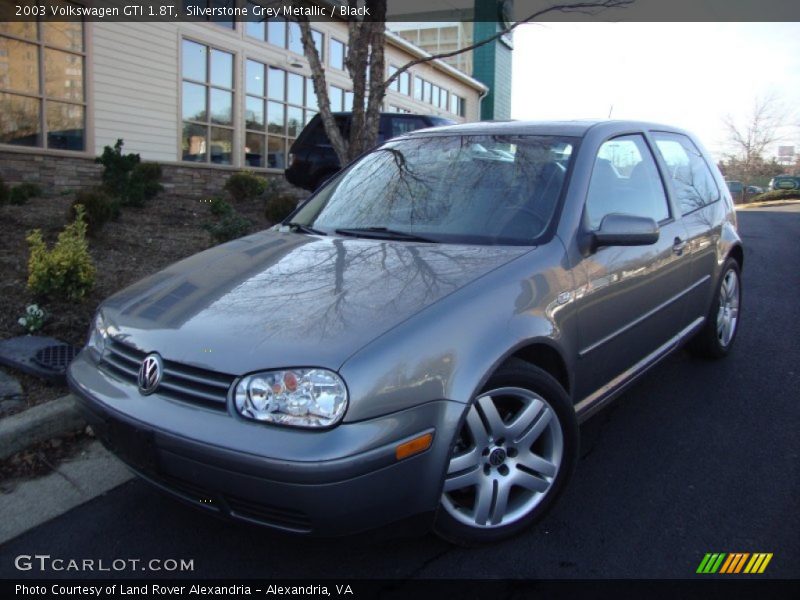 Silverstone Grey Metallic / Black 2003 Volkswagen GTI 1.8T