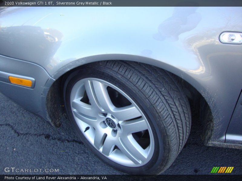 Silverstone Grey Metallic / Black 2003 Volkswagen GTI 1.8T