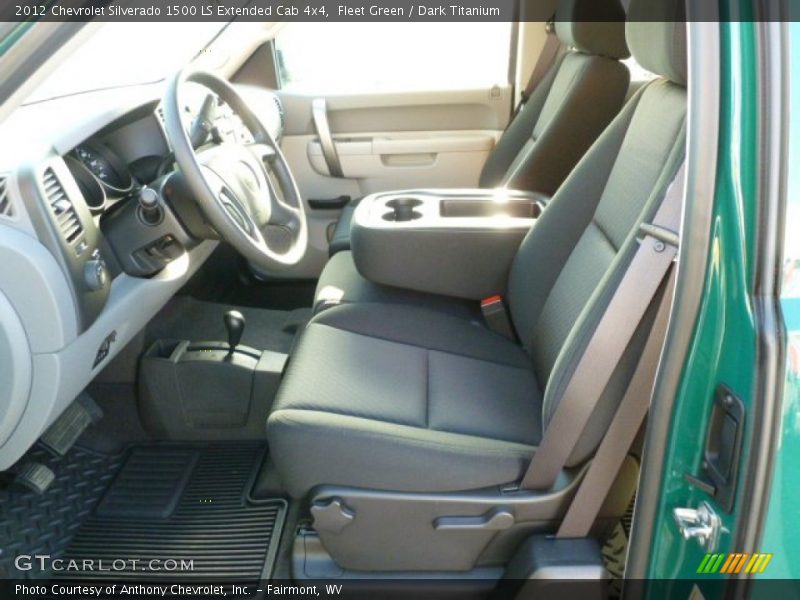  2012 Silverado 1500 LS Extended Cab 4x4 Dark Titanium Interior